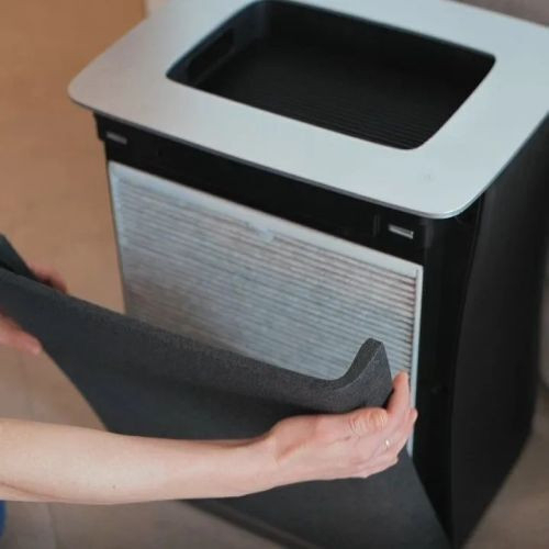 Umývateľný antimikrobiálny predfilter