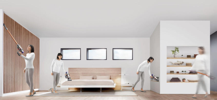 Môže sa používať na čistenie vysoko nad hlavou