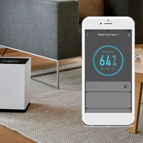 Ovládanie vlhkosti prostredníctvom aplikácie