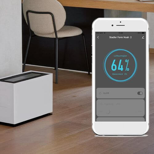 Ovládanie vlhkosti prostredníctvom aplikácie