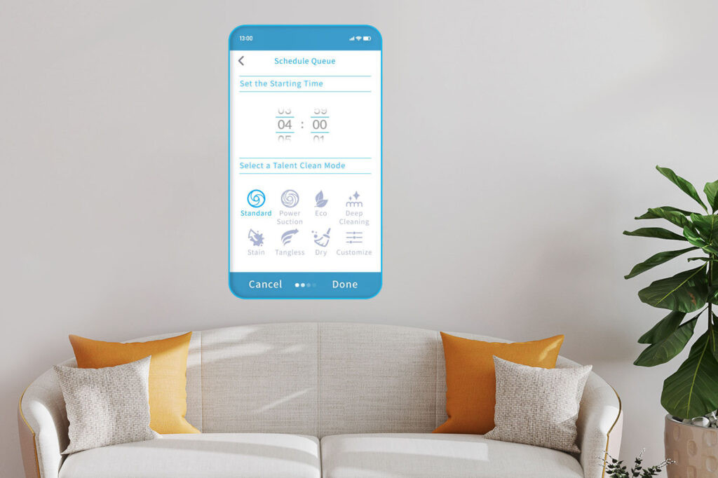 Plánovač čistenia