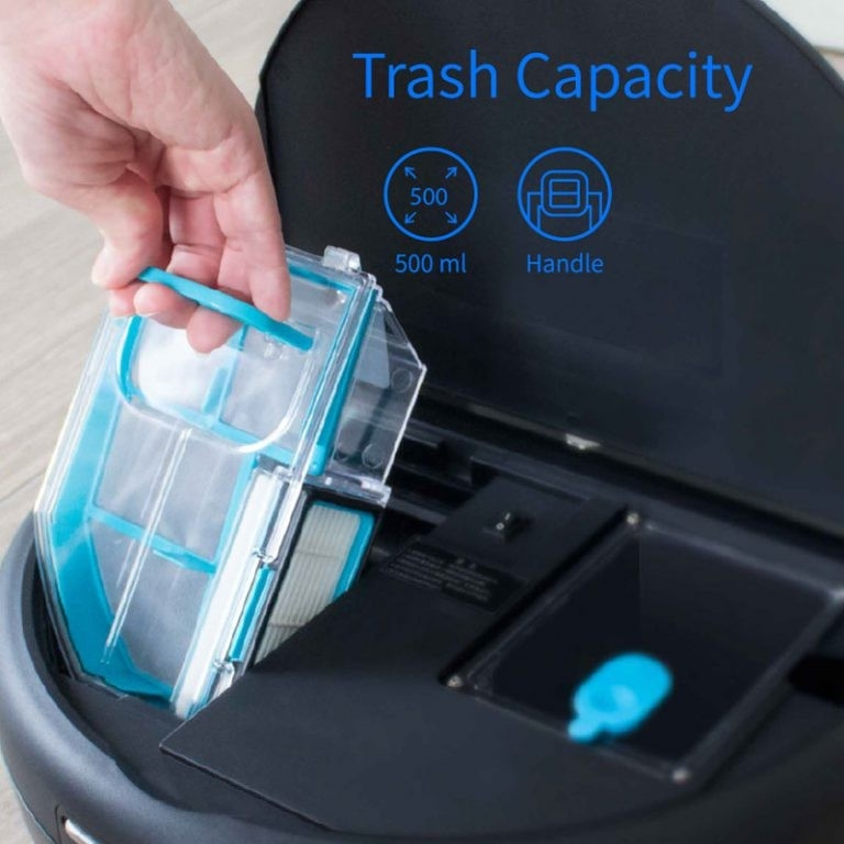 Veľká nádoba na prach a filtrácia HEPA