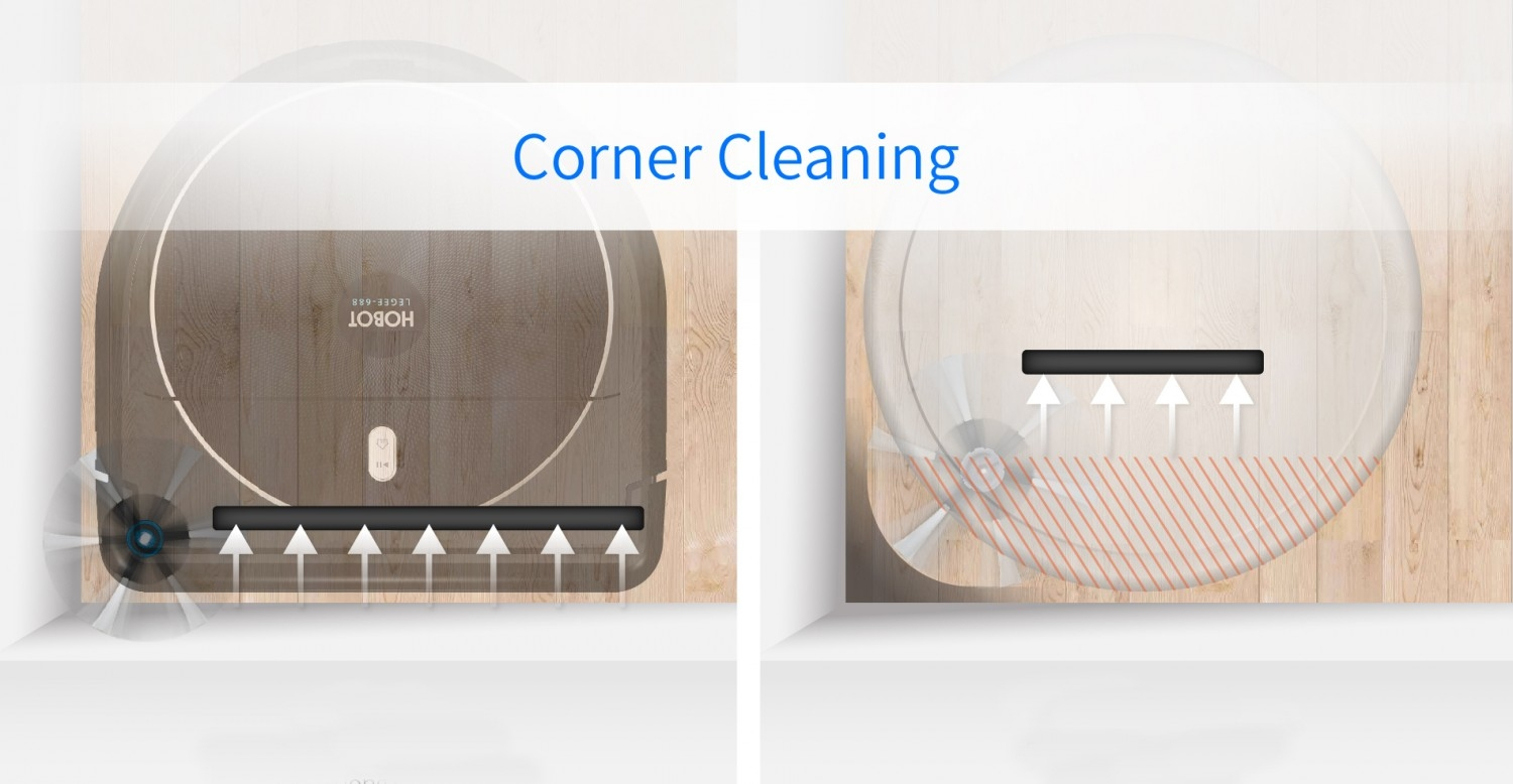  Konštrukcia v tvare D - najlepšia na čistenie rohov