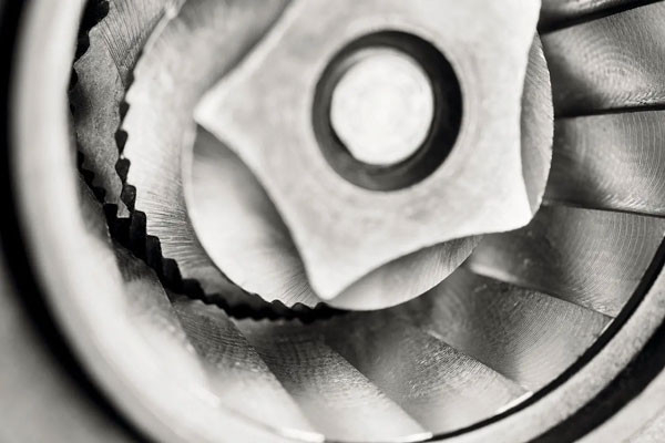 Kovová kónická brúska s brúsnymi kameňmi