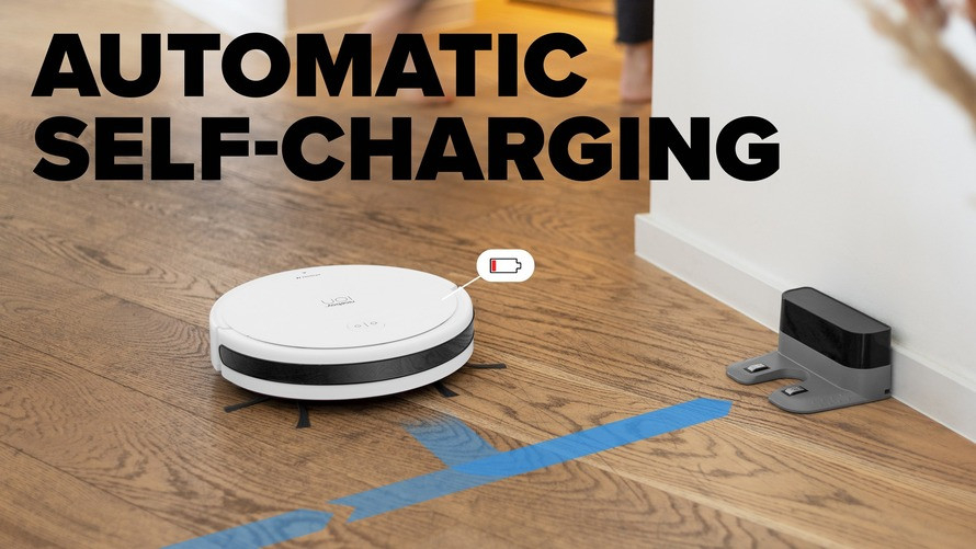 Stará sa o vlastné nabíjanie, aby vždy dokončila čistenie