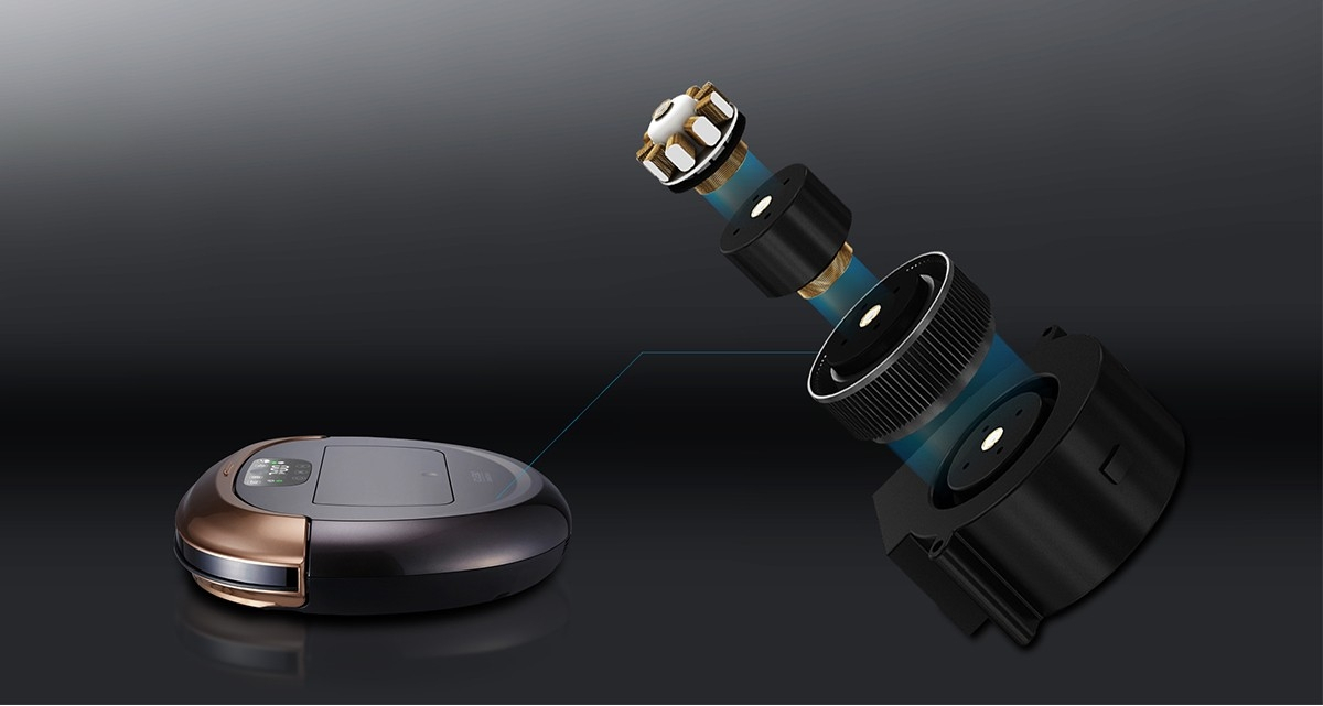 Výkonný sací motor BLDC