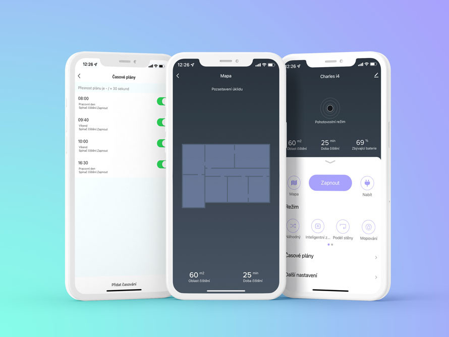Čistenie vybavené kedykoľvek a kdekoľvek s mobilnou aplikáciou Niceboy ION