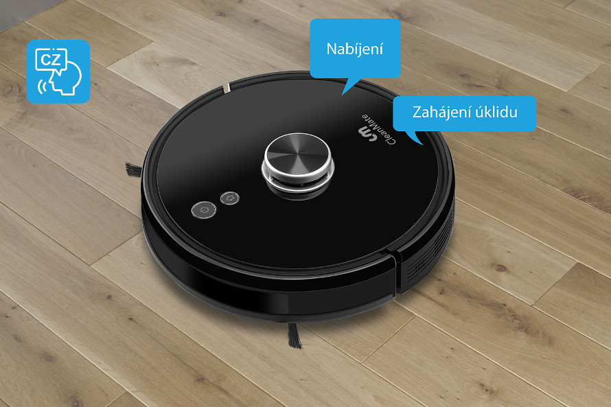 Česky hovoriaci robotický vysávač
