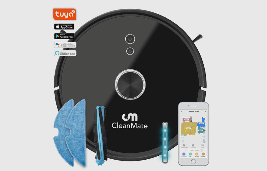Predstavenie robotického vysávača CleanMate LDS800