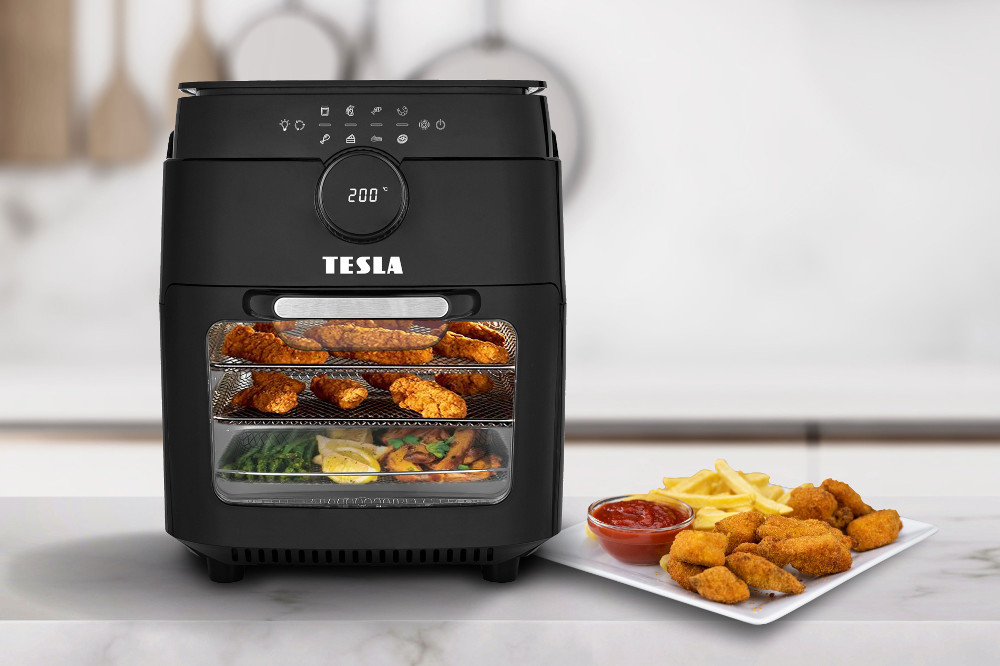 Predstavujeme fritézu Tesla AirCook & Grill QG800 WiFi