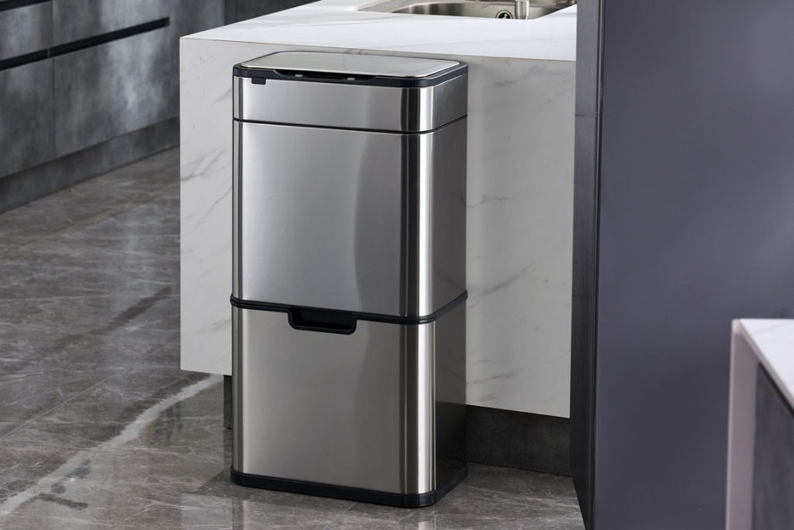 Predstavenie bezdotykového koša Helpmation ELEGANT 60 l (AK8892)