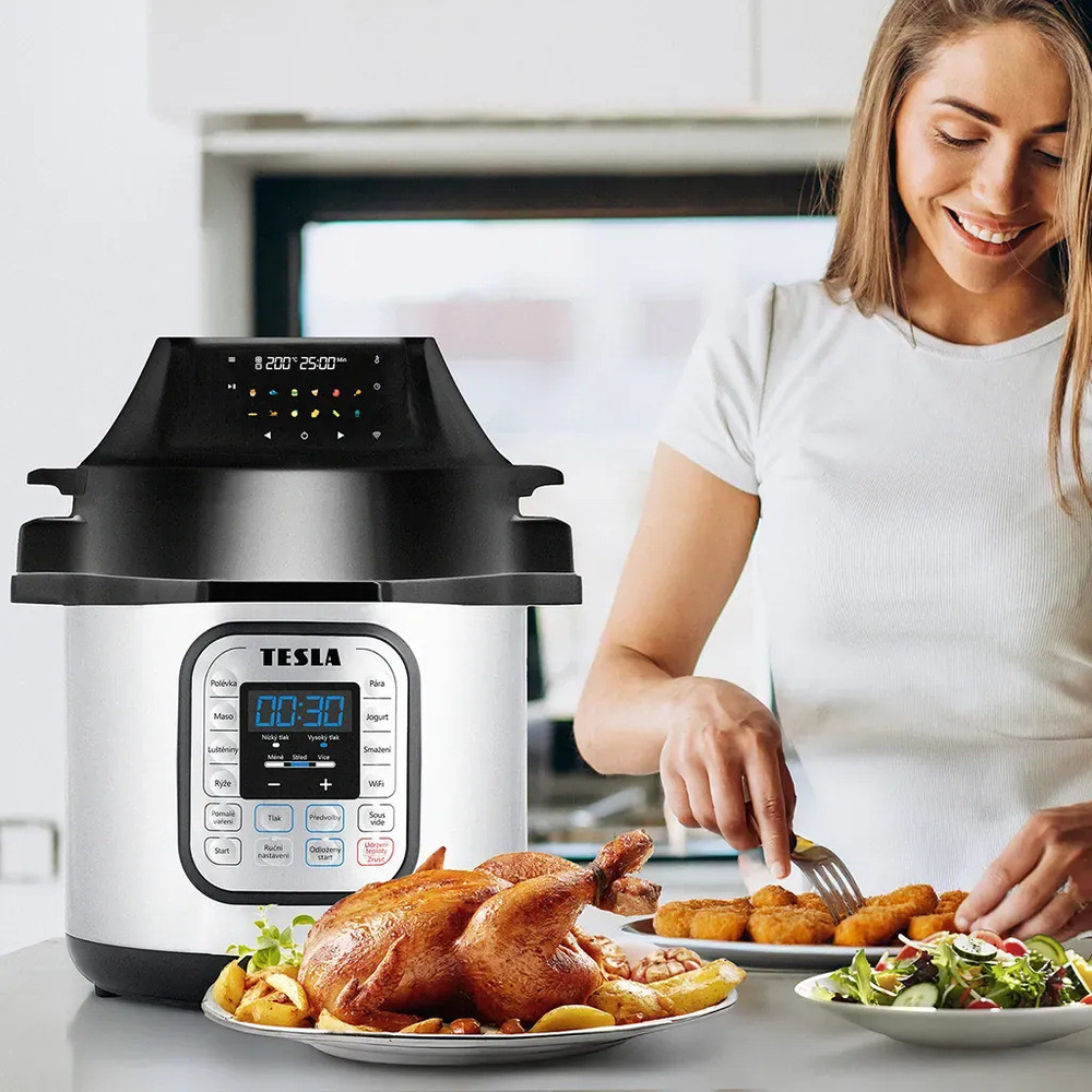 Predstavenie multifunkčného variča Tesla EliteCook K70 Wifi Duo