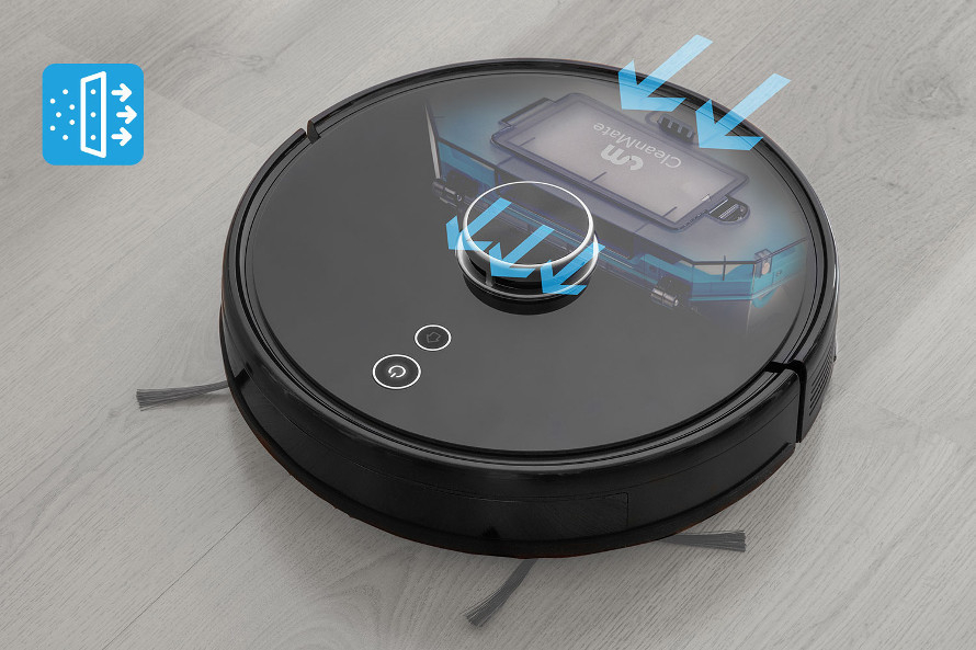 Trojstupňová filtrácia s filtrom HEPA