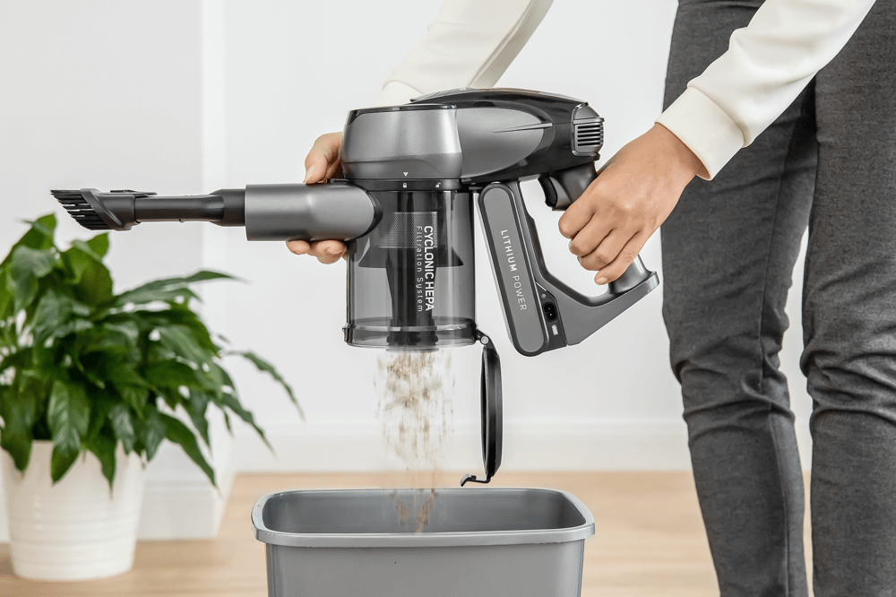 Jednoduché vyprázdňovanie nečistôt