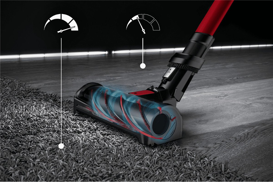 Vysoký sací výkon a dlhý prevádzkový čas