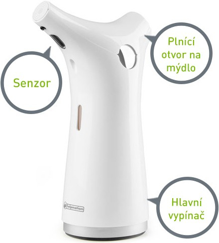 Výhody dávkovača mydla Helpmation